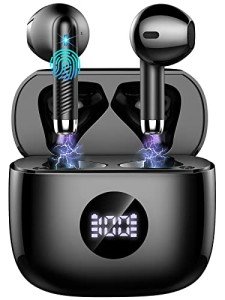 Bluetooth 5.4 Wireless Earbuds with Noise Cancelling