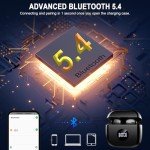 Bluetooth 5.4 Wireless Earbuds with Noise Cancelling