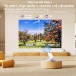 Mini Portable Projector with WiFi and Bluetooth