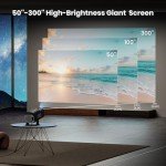 4K Wireless Mini Projector with Built-in Netflix