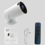 Mini Portable Projector with WiFi and Bluetooth