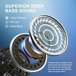 Wireless Bluetooth 5.3 Earbuds with Deep Bass