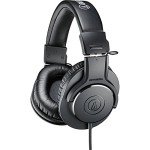Audio-Technica ATH-M20X Studio Monitor Headphones, Black
