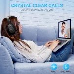 Wireless Noise Cancelling Over Ear Headphones (Black)