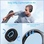 Wireless Noise Cancelling Over Ear Headphones (Black)