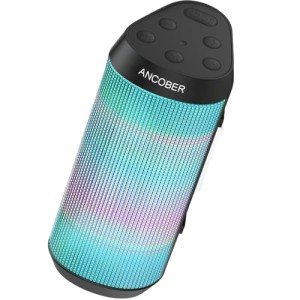 Portable Bluetooth Speaker with HD Sound and Lights