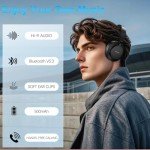 Wireless Noise Cancelling Over Ear Headphones (Black)