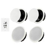 Bluetooth Ceiling Speakers with Amplifier System - 600W