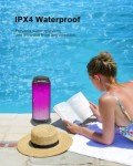 Portable Bluetooth Speaker with HD Sound and Lights
