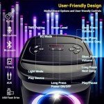 TPBEAT 160W Portable Bluetooth Party Speaker