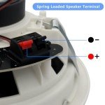 Bluetooth Ceiling Speakers with Amplifier System - 600W
