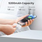 2-Pack Mini Portable iPhone Charger Power Bank