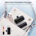2-Pack Mini Portable iPhone Charger Power Bank