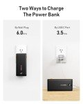 10000mAh Portable Charger with Built-in Cables