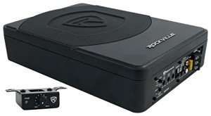 Rockville SS10P 10" Slim Powered Car Subwoofer