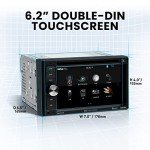 BOSS 6.2" Touchscreen Bluetooth Car Stereo System