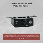 Rockville SS10P 10" Slim Powered Car Subwoofer