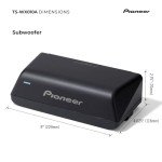 Pioneer TS-WX010A Compact Active Subwoofer, 160 Watts