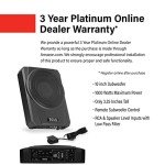 BOSS BASS10 Low-Profile 10-Inch Car Subwoofer