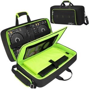 DJ Controller Case with 5 Pockets and Strap