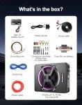 800W Slim Under Seat Car Subwoofer with LED