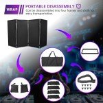 Portable DJ Facade Booth with Travel Bag