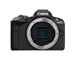 Canon EOS R50 Mirrorless Vlogging Camera - Black