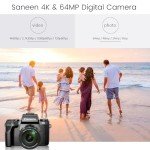 Saneen 4K WiFi Digital Camera for Vlogging