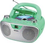 JENSEN Portable Stereo CD Player with Radio - Green