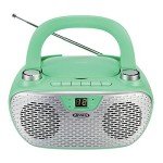 JENSEN Portable Stereo CD Player with Radio - Green