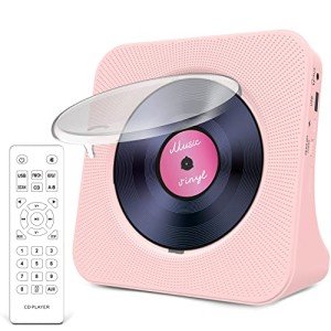 Portable Bluetooth CD Player with HiFi Sound