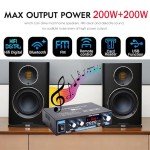 AK35 Bluetooth Mini Stereo Amplifier 200W