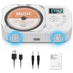 Portable Bluetooth CD Player with Remote Control