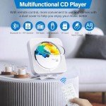 Portable Bluetooth CD Player with Remote Control
