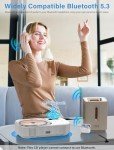 Portable Bluetooth CD Player with Remote Control