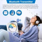 Portable Bluetooth CD Player with Remote Control