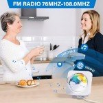 Portable Bluetooth CD Player with Remote Control