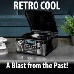 Victrola Retro Bluetooth Record Player & Multimedia Center