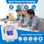 Portable Bluetooth CD Player with Remote Control