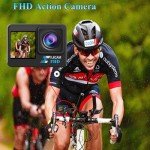 Xilecam Dual Screen 1080P Waterproof Action Camera