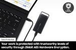 SAMSUNG T5 EVO Portable SSD 4TB, USB 3.2 Gen 1 External Solid State Drive, Seq. Read Speeds Up to 460MB/s for Gaming and Content Creation, MU-PH4T0S/AM, Black