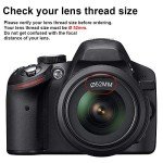 Tectra 52MM HD Wide Angle Lens for Nikon DSLR