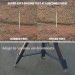 75" Aluminum Camera Tripod with Wireless Remote