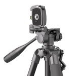 75" Aluminum Camera Tripod with Wireless Remote