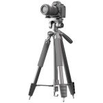 75" Aluminum Camera Tripod with Wireless Remote