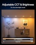 Lumary 6 Inch Smart RGB Recessed Light, 4 Pack