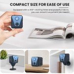 2K WiFi Indoor Security Camera with Night Vision