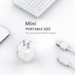LUOATIP Travel Adapter with 2 USB Ports - 3-Pack
