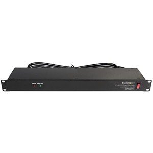 8 Outlet Rack Mount Power Strip with Surge Protection