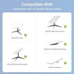 Starlink Ethernet Cable Organizer and Mounting Kit